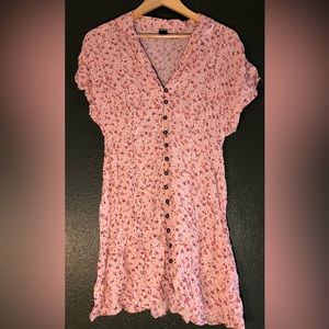 Wild fable floral button down dress